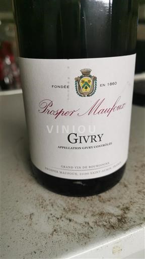Burgundia Givry Prosper Maufoux 2022