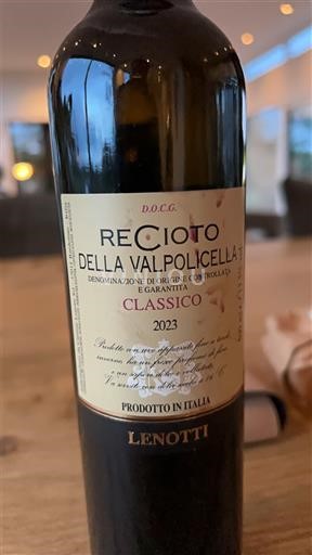 Venetia Recioto della Valpolicella Lenotti 2023