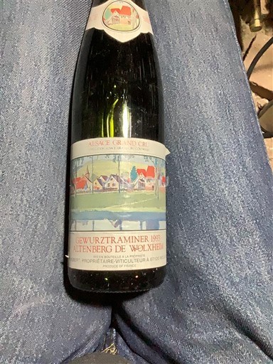 Alsacia Nespecificat Grand Cru Altenberg de Wolxheim Gewurztraminer 1993