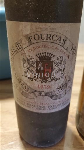 Bordeaux Listrac-Médoc Château Fourcas Hosten 1979