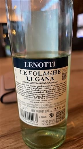 Lombardia Lugana Lenotti Le Folaghe 2024