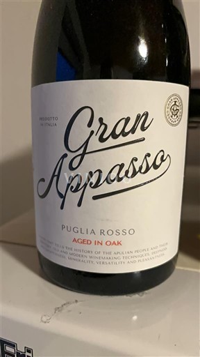 Puglia Nespecificat Gran Appasso Aged in Oak 2022
