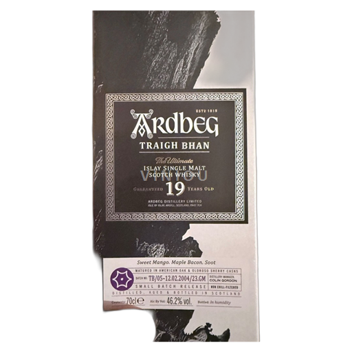 Whisky Whisky Single Malt Ardbeg Traigh Bhan Ardbeg 19a - 2004 Scoția Islay
