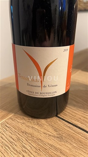 Roussillon Côtes do Roussillon Domaine Vénus Tentations 2019