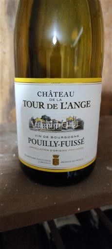 Burgundia Pouilly-fuissé Château La Tour de l'Ange 2020