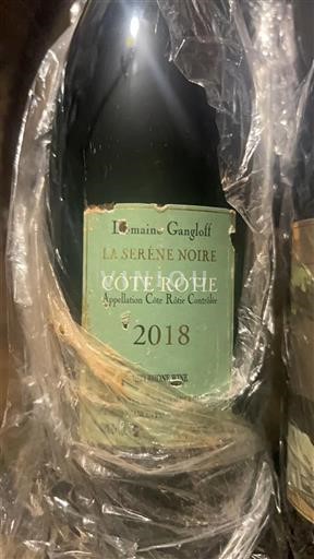Rhône Valley Côte-Rôtie Domaine Gangloff La Serène Noire 2018