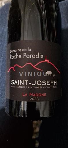 Rona dolina Saint-Joseph Domaine La Roche Paradis La Madone 2023