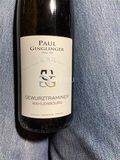 Alsacia Nespecificat Paul Ginglinger Wahlenbourg 2016