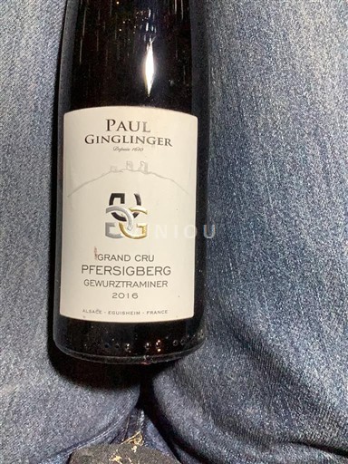 Alsacia Nespecificat Grand Cru Paul Ginglinger 2016
