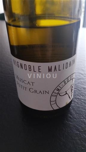 Valea Loarei Vignoble Malidain Muscat petits grains 2025