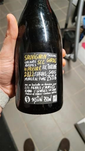 Valea Loarei Touraine Les Pierres d'Aurèle Le Prieuré 2012