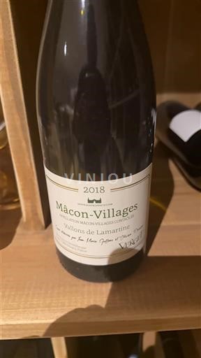 Burgundia Mâcon și mâcon-sate Vignerons des Terres Secrètes Villiers de Lamartine 2018