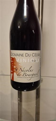 Valea Loarei Saint-Nicolas-De-Bourgueil Domaine Cèdre 2024