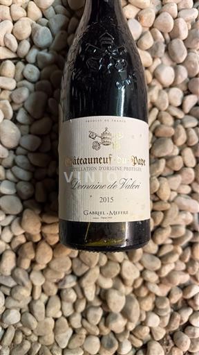 Valea Ronului Châteauneuf-du-Pape Gabriel Meffre Domaine de Valentin 2015