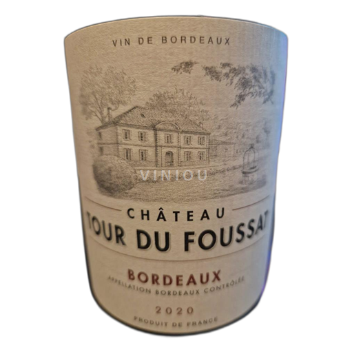 Bordeaux Bordeaux superior Château Tour du Foussat 2020