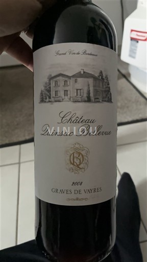 Bordeaux Graves-de-Vayres Château Quinsac Bellevue 2004