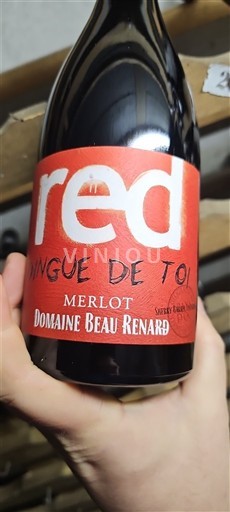 Languedoc și Roussillon Vin de Pays d'Oc Domaine Beau Renard Red Dingue de Toi 2019