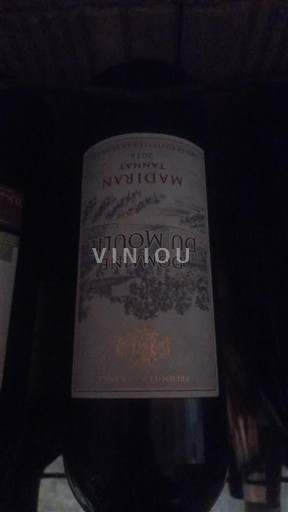 Sud-Vest Madiran Domaine Moulin Madiran Tannat 2016