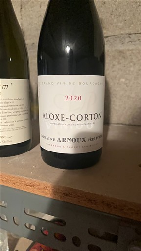 Burgundia Aloxe-Corton Domaine Arnoux Père et Fils 2020