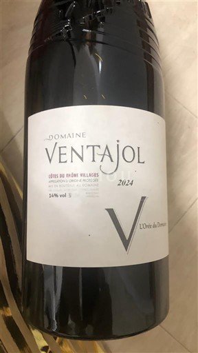 Valea Ronului Côtes-du-rhône-villages Domaine Ventajol L'Orée du Domaine 2024
