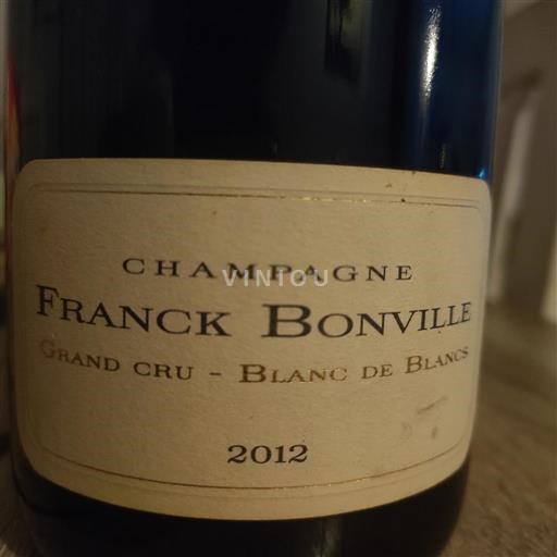 Champagne Șampanie Grand Cru Franck Bonville Grand Cru Blanc de Blancs 2012