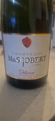 Champagne Șampanie M&S Jobert Dédicace Nemilésimat