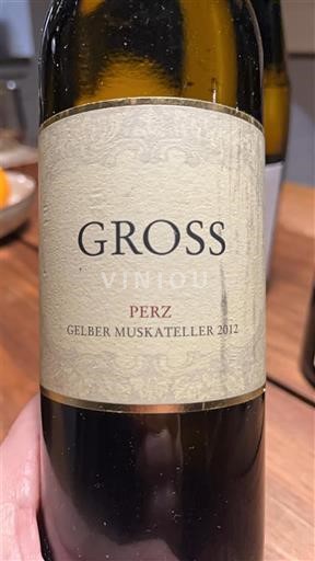 Stiria Südsteiermark Gross Perz Gelber Muskateller 2012