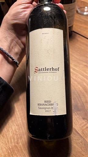 Stiria Südsteiermark Sattlerhof Ried Kranachberg Sauvignon Blanc 2017
