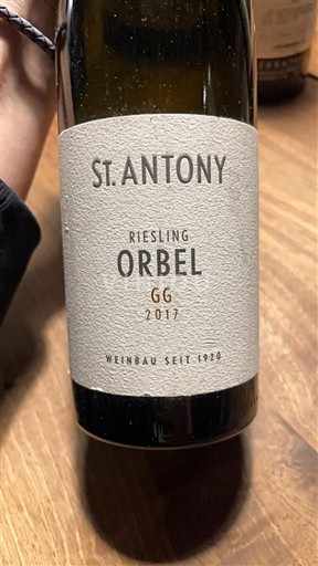 Rheinhessen Nespecificat Grand Cru St. Antony Orbel GG 2017