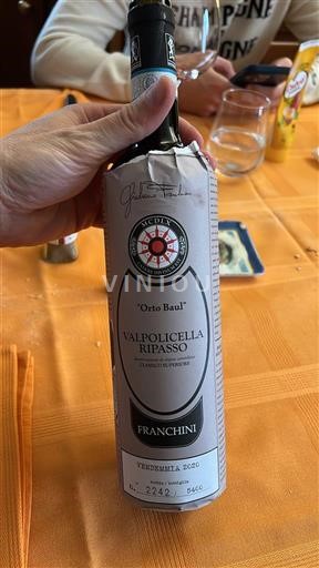 Venetia Valpolicella Ripasso Franchini Orto Baul 2020