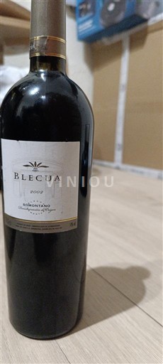 Aragon Somontano Blecua 2002