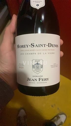 Burgundia Morey-saint-denis Jean Féry Les Champs de la Vigne 2020