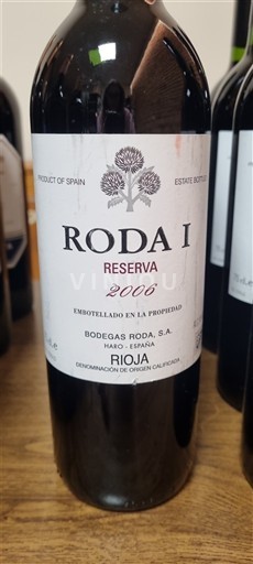 La Rioja Rioja Bodegas Roda Roda I Reserva 2006