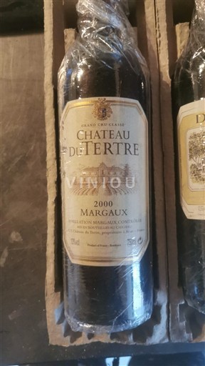 Bordeaux Margaux Grand Cru Château Tertre 2000