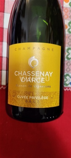Champagne Șampanie Chassenay d'Arce Privilège Brut Nemilésimat