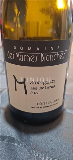 Jura Côtes-du-Jura Domaine Marnes Blanches Les Molates 2023