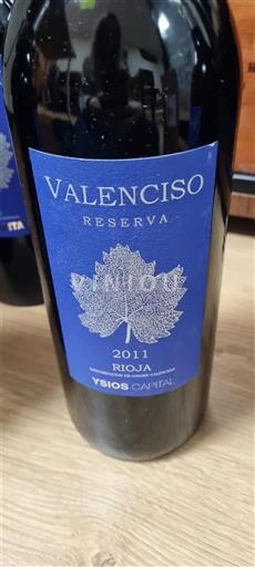 La Rioja Rioja Valenciso Reserva 2011