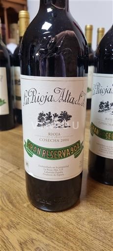 La Rioja Rioja La Rioja Alta Gran Reserva 904 2004