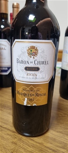 La Rioja Rioja Marqués de Riscal Baron de Chirel Reserva 2011
