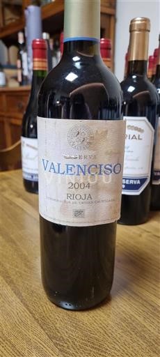 La Rioja Rioja Valenciso Reserva 2004