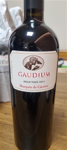 La Rioja Rioja Marqués de Cáceres Gaudium 2011