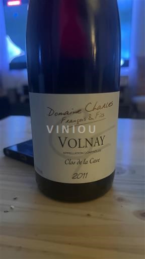 Burgundia Volnay Domaine Charles François & Fils Clos de la Cave 2011