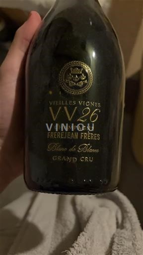 Champagne Șampanie Grand Cru Frerejean Frères VV26 Vieilles Vignes Nemilésimat