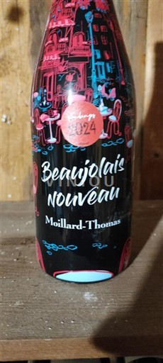 Vinuri Rouge sec Moillard-Thomas 2024 Franța Beaujolais Beaujolais Nouveau AOC