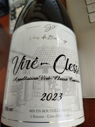 Wines Blanc sec JCG 2023 France Burgundy Viré-Clessé AOC