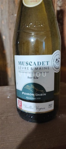Valea Loarei Muscadet-Sèvre și Maine Poiron Dabin Vieilles Vignes 2022