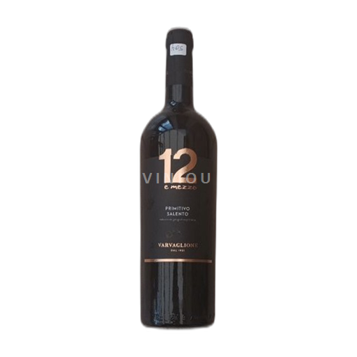 Vinuri Rouge sec 12 E Mezzo - Primitivo Salento Varvaglione 2023 Italia Puglia Primitivo din Salento IGT