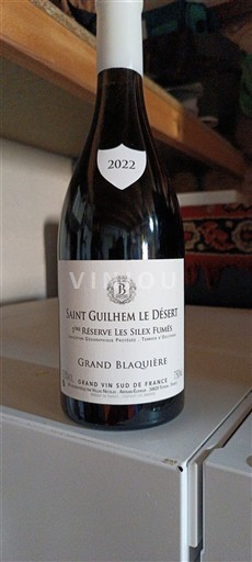 Vinuri Rouge sec Réserve Les Silex Fumés Grand Blaquière 2022 Franța Languedoc și Roussillon Saint-Guilhem-le-Désert IGP