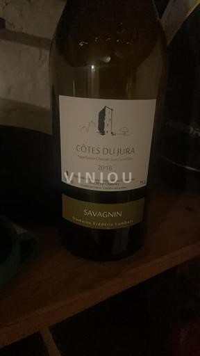Jura Côtes du Jura Domaine Frédéric Lambert Savagnin 2018