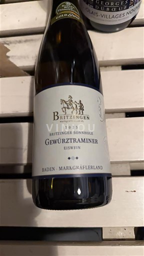 Baden Britzingen Britzinger Sonnhole Gewürztraminer Eiswein 2023
